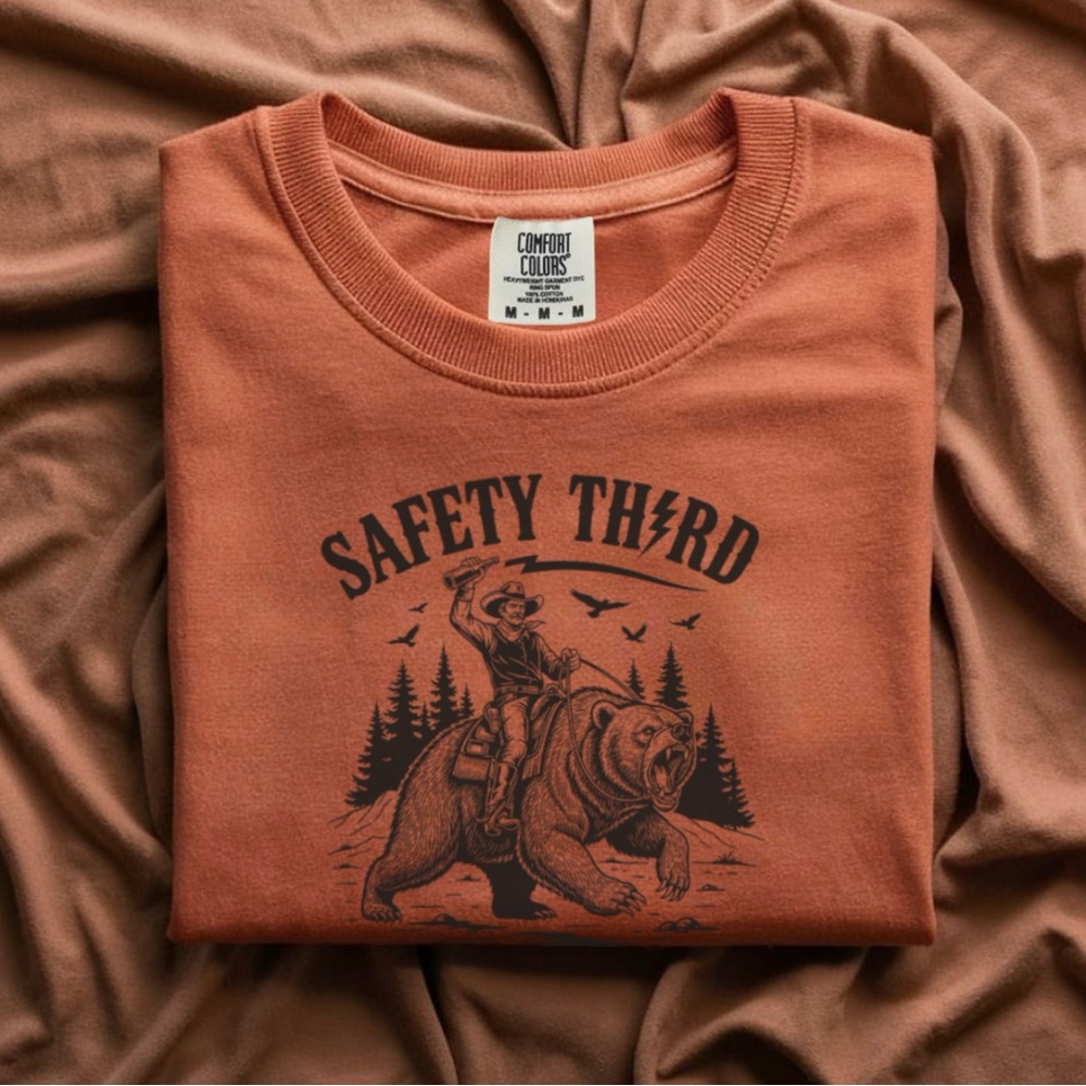 Comfort Colors Rust Graphic Tee
